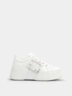 Roger Vivier Viv' Skate Sneakers in leather Fashion