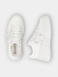 Roger Vivier Viv' Skate Sneakers in leather Fashion