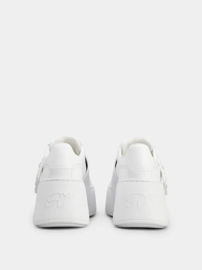 Roger Vivier Viv' Skate Sneakers in leather Fashion