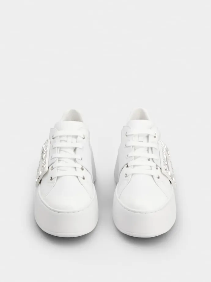 Roger Vivier Viv' Skate Sneakers in leather Fashion