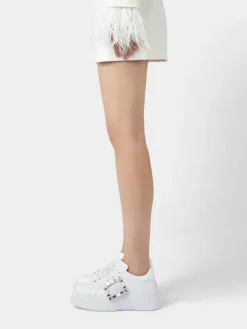Roger Vivier Viv' Skate Sneakers in leather Clearance