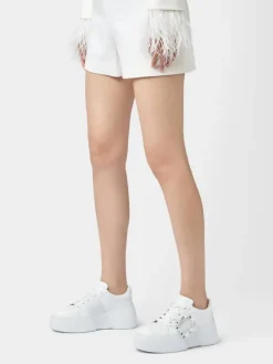 Roger Vivier Viv' Skate Sneakers in leather Clearance