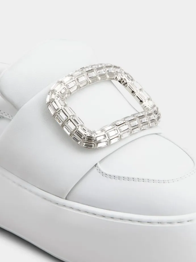 Roger Vivier Viv' Up Mules in leather Online