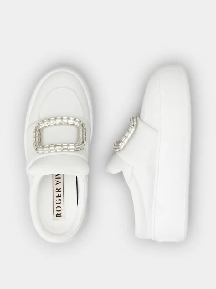 Roger Vivier Viv' Up Mules in leather Online